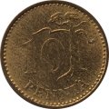 Финляндия 10 пенни 1970 год