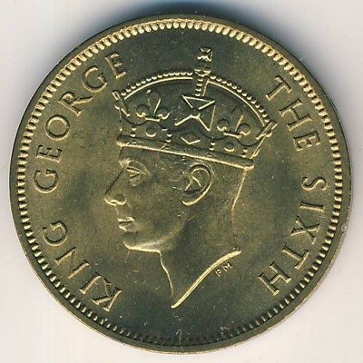 Ямайка 1 фартинг 1950 год