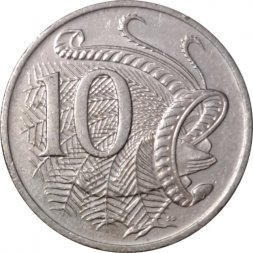 Австралия 10 центов 2008 год