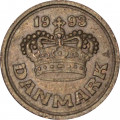 Дания 50 эре 1993 год