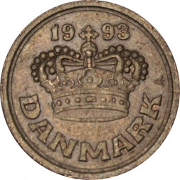 Дания 50 эре 1993 год