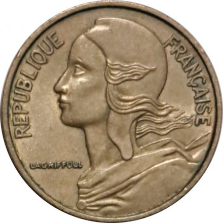 Франция 5 сантимов 1973 год - Марианна