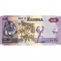 Замбия 5 квача 2022 год - Орлан-крикун. Статуя Свободы UNC