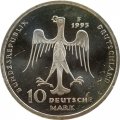ФРГ 10 марок 1995 год - 800 лет со дня смерти Генриха Льва (proof)