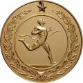 Настольная медаль За высокое спортивное мастерство. Труд. Ленинград. 1960 (отверстие)