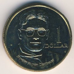 Австралия 1 доллар 1998 год - 100 лет со дня рождения Говарда Уолтера Флори (M)