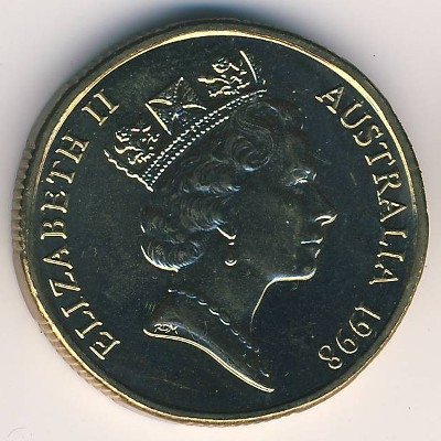 Австралия 1 доллар 1998 год - 100 лет со дня рождения Говарда Уолтера Флори (M)