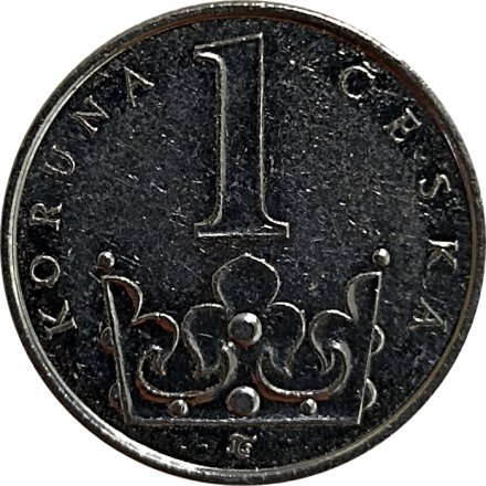 Чехия 1 крона 2002 год