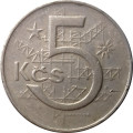 Чехословакия 5 крон 1968 год