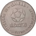 Жетон Германия (ФРГ) Shell. Franz Beckenbauer. Mexico 70