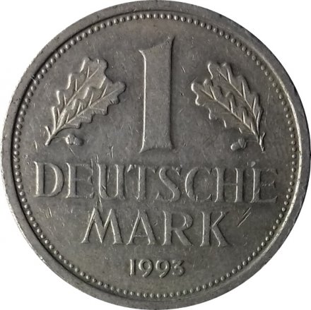ФРГ 1 марка 1993 год (A)