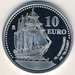 Испания 10 евро 2003 год
