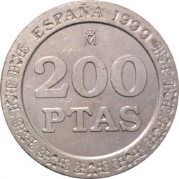 Испания 200 песет 1999 год