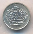 Швеция 25 эре 1960 год