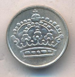 Швеция 25 эре 1960 год