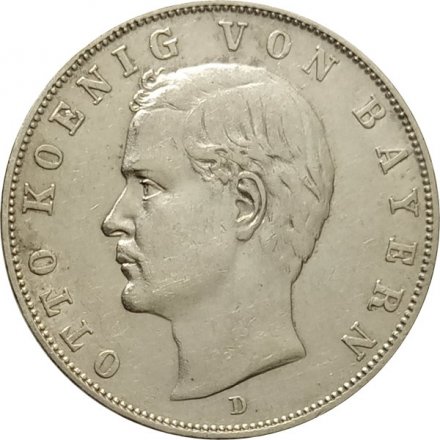 Бавария 3 марки 1910 год
