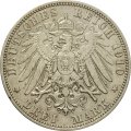 Бавария 3 марки 1910 год