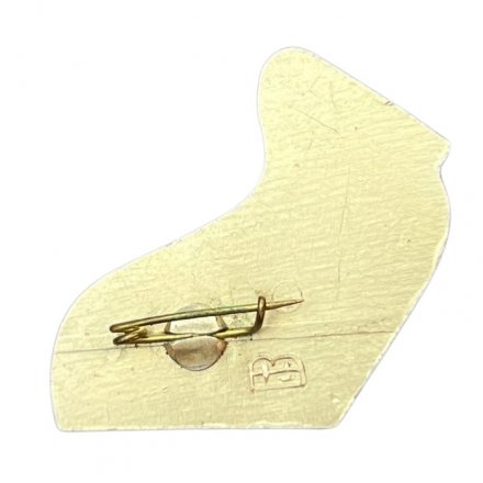 Значок Балтийский завод (синий)