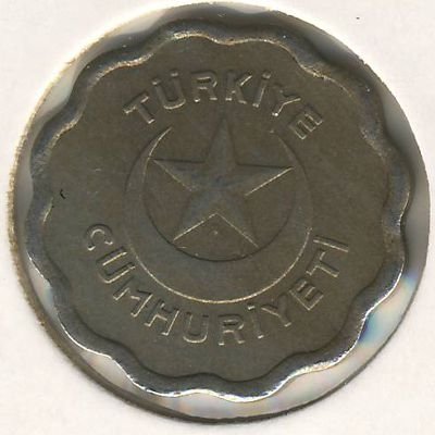 Турция 1 куруш 1942 год