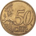 Латвия 50 евроцентов 2014 год