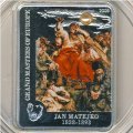 Острова Кука 5 долларов 2009 год - Великие Мастера Европы. Ян Матейко