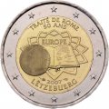 Люксембург 2 евро 2007 год - Римский договор