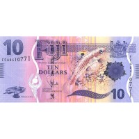 Фиджи 10 долларов 2013 год - UNC
