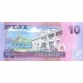 Фиджи 10 долларов 2012-2013 год - Белая рыба UNC