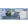 Мозамбик 200 метикал 2011 год - Львы UNC