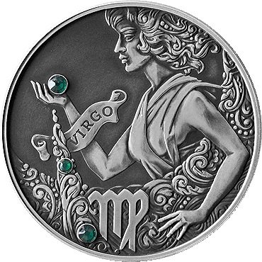 Беларусь 20 рублей 2015 год - Знаки зодиака - Дева