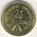 Австрия 25 шиллингов 1930 год