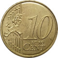 Франция 10 евроцентов 2008 год
