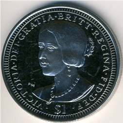 Виргинские острова 1 доллар 2006 год