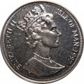 Остров Мэн 1 крона 1997 год - Рождение Иисуса Христа (медь-никель)