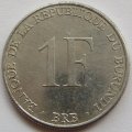 Бурунди 1 франк 1980 год