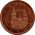 Испания 1 евроцент 2006 год