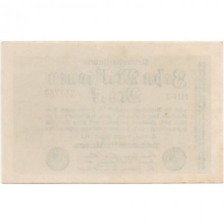 Германия (Веймарская Республика) 10000000 (10 миллионов) марок 1923 год - aUNC