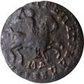 1 копейка 1712 год МД Пётр I (1699 - 1725) - VF