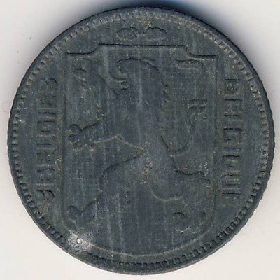 Бельгия 1 франк 1945 год - Король Леопольд III