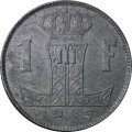 Бельгия 1 франк 1945 год - Король Леопольд III