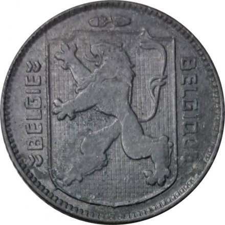 Бельгия 1 франк 1945 год - Король Леопольд III