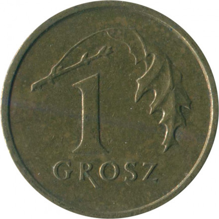 Польша 1 грош 1999 год
