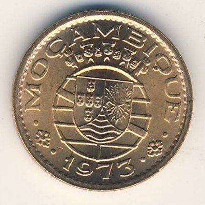 Мозамбик 20 сентаво 1973 год