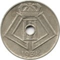 Бельгия 5 сантимов 1938 год (BELGIQUE-BELGIE)
