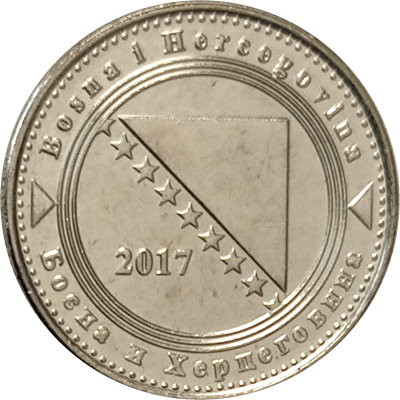 Босния и Герцеговина 5 фенингов 2017 год