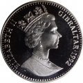 Гибралтар 1 крона 1992 год - XXV Летние Олимпийские игры, Барселона 1992. Метание копья