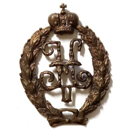 Знак Вензель Николай II (экскорт) Копия