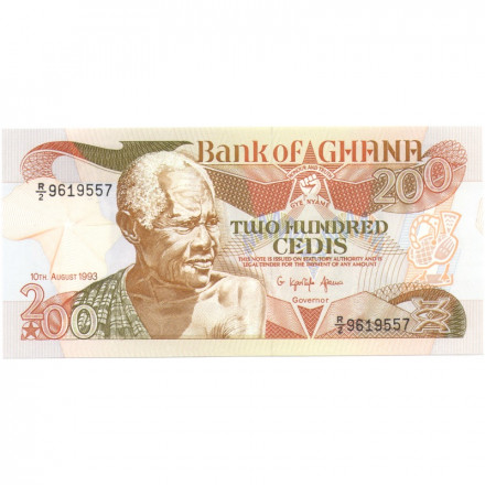 Гана 200 седи 1993 год - Дети в школе UNC
