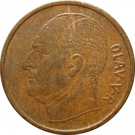 Норвегия 5 эре 1969 год - Лось