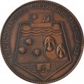 Настольная медаль Краснознаменное соединение тральщиков